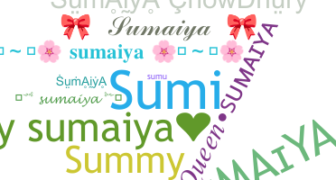 الاسم المستعار - Sumaiya