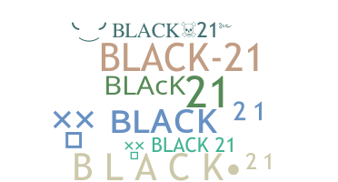 الاسم المستعار - BLACk21