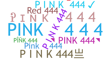 الاسم المستعار - PINK444