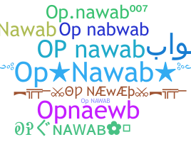 الاسم المستعار - opnawab