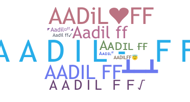 الاسم المستعار - AADILFF