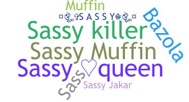 الاسم المستعار - Sassy