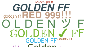 الاسم المستعار - GoldenFf