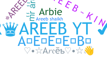 الاسم المستعار - Areeb
