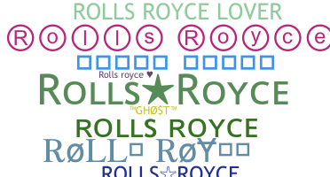 الاسم المستعار - RollsRoyce