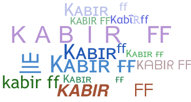 الاسم المستعار - Kabirff