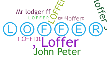 الاسم المستعار - Loffer