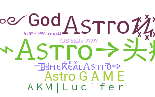 الاسم المستعار - Astro