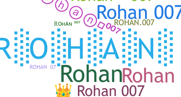 الاسم المستعار - Rohan007