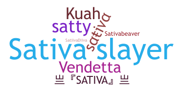 الاسم المستعار - Sativa
