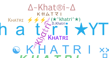 الاسم المستعار - Khatri