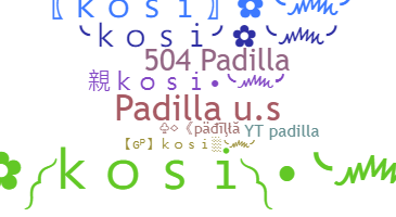 الاسم المستعار - Padilla