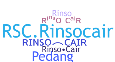 الاسم المستعار - Rinsocair