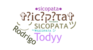 الاسم المستعار - Sicopata