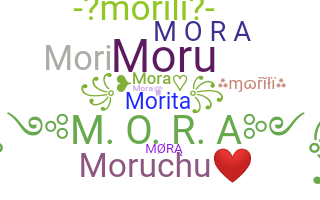 الاسم المستعار - Mora