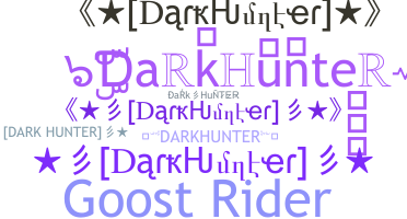 الاسم المستعار - DarkHunter