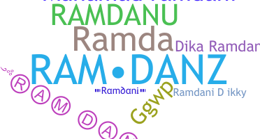 الاسم المستعار - Ramdani