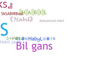 الاسم المستعار - Habil