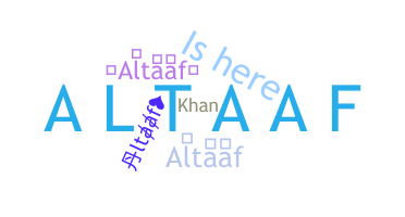 الاسم المستعار - Altaaf