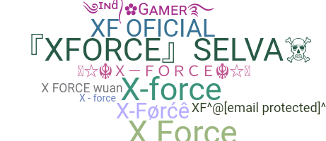 الاسم المستعار - Xforce