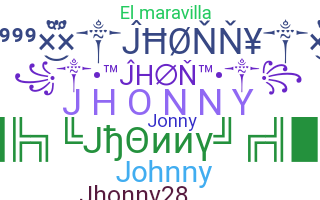الاسم المستعار - Jhonny