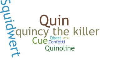 الاسم المستعار - Quincy
