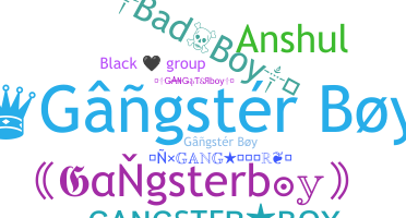 الاسم المستعار - Gangsterboy