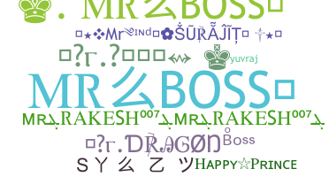 الاسم المستعار - mr.boss