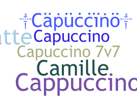 الاسم المستعار - capuccino