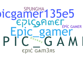الاسم المستعار - EpicGamer