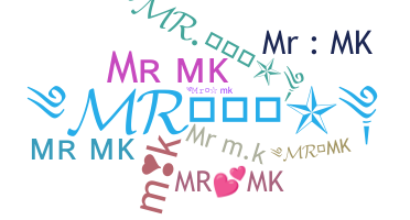 الاسم المستعار - Mrmk