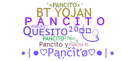 الاسم المستعار - Pancito