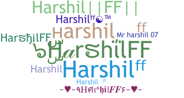 الاسم المستعار - HarshilFF