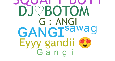 الاسم المستعار - Gangi