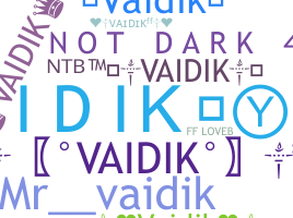 الاسم المستعار - Vaidik