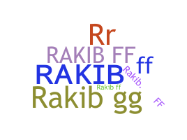 الاسم المستعار - Rakibff