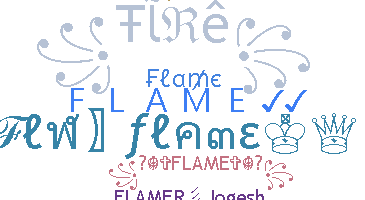 الاسم المستعار - Flame