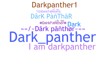 الاسم المستعار - DarkPanther