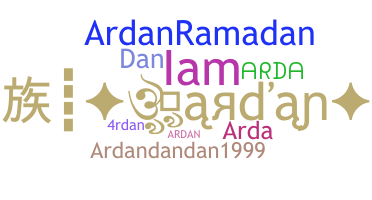 الاسم المستعار - Ardan