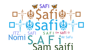 الاسم المستعار - Safi