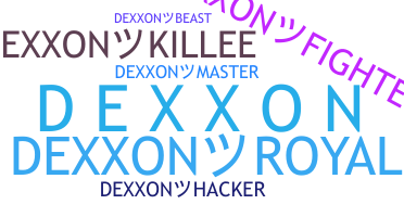 الاسم المستعار - Dexxon