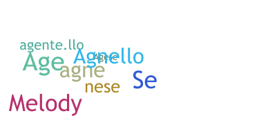 الاسم المستعار - agnese