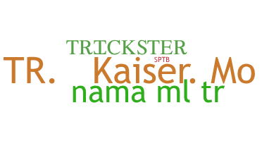 الاسم المستعار - trickster