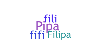 الاسم المستعار - Filipa