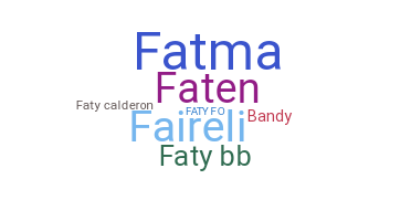 الاسم المستعار - Faty