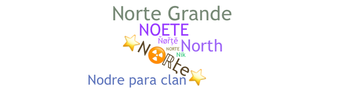 الاسم المستعار - Norte