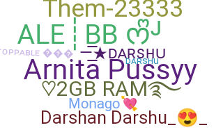 الاسم المستعار - Darshu