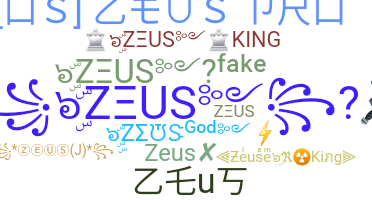 الاسم المستعار - Zeus