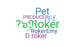 الاسم المستعار - Roker