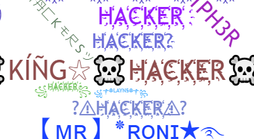 الاسم المستعار - Hackers